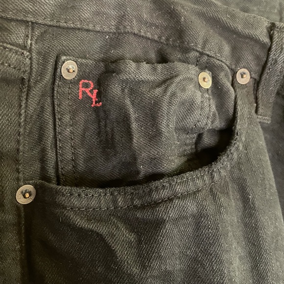 Polo RL Denim 36x34 Black Jeans - Picture 8 of 8